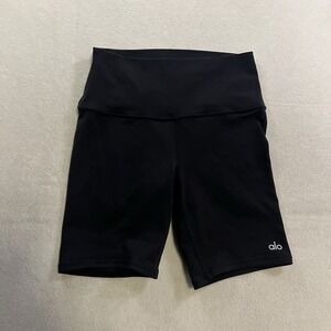 ALO Yoga Black Athletic Bike Shorts